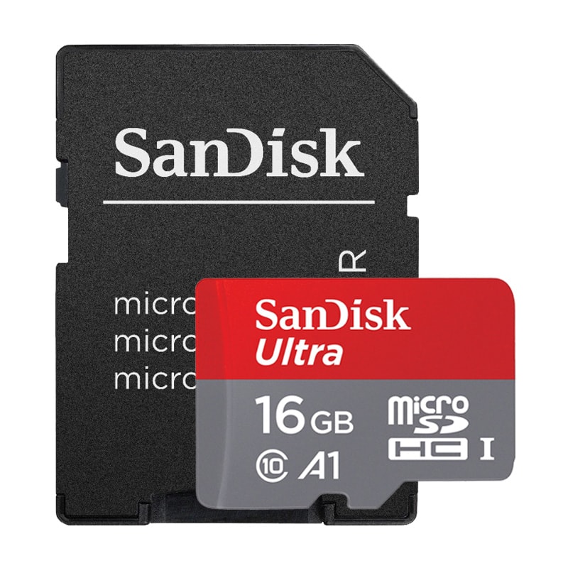 Thẻ nhớ Sandisk 16GB MicroSD Ultra - Hàng chính hãng- Bảo hành 5 năm!!!