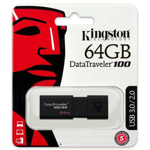 USB 3.0 Kingston 64GB DT100 Tích hợp Mini Windows