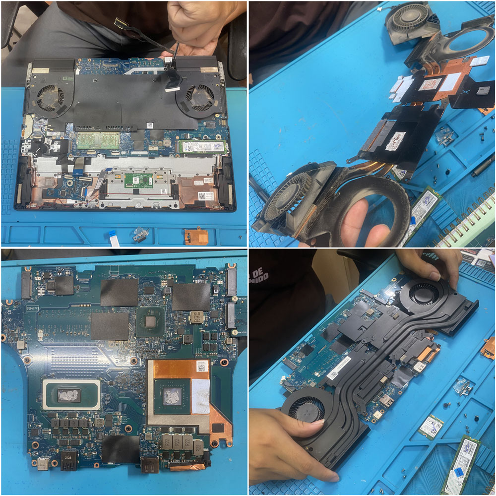 Bộ vệ sinh, keo tản nhiệt Laptop Dell Alienware M15 R6 R7